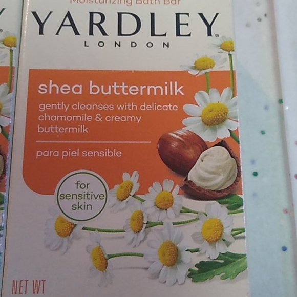 Yardley London Shea Buttermilk 4 Soap Bars - Picture 5 of 5